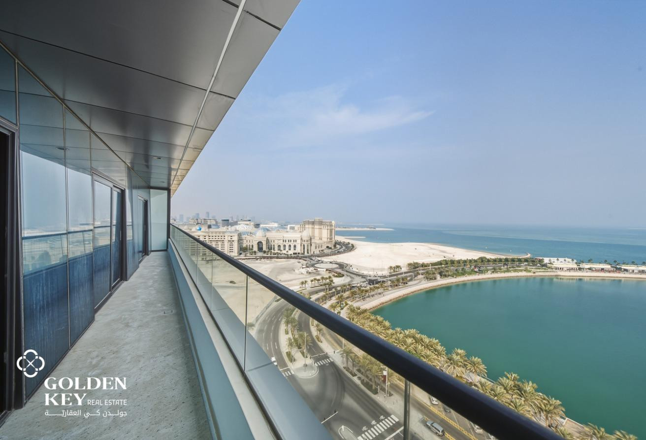 Sea View | 2BR+Maid w/ Balcony | Lusail Marina - Apartment in Marina Tower 23