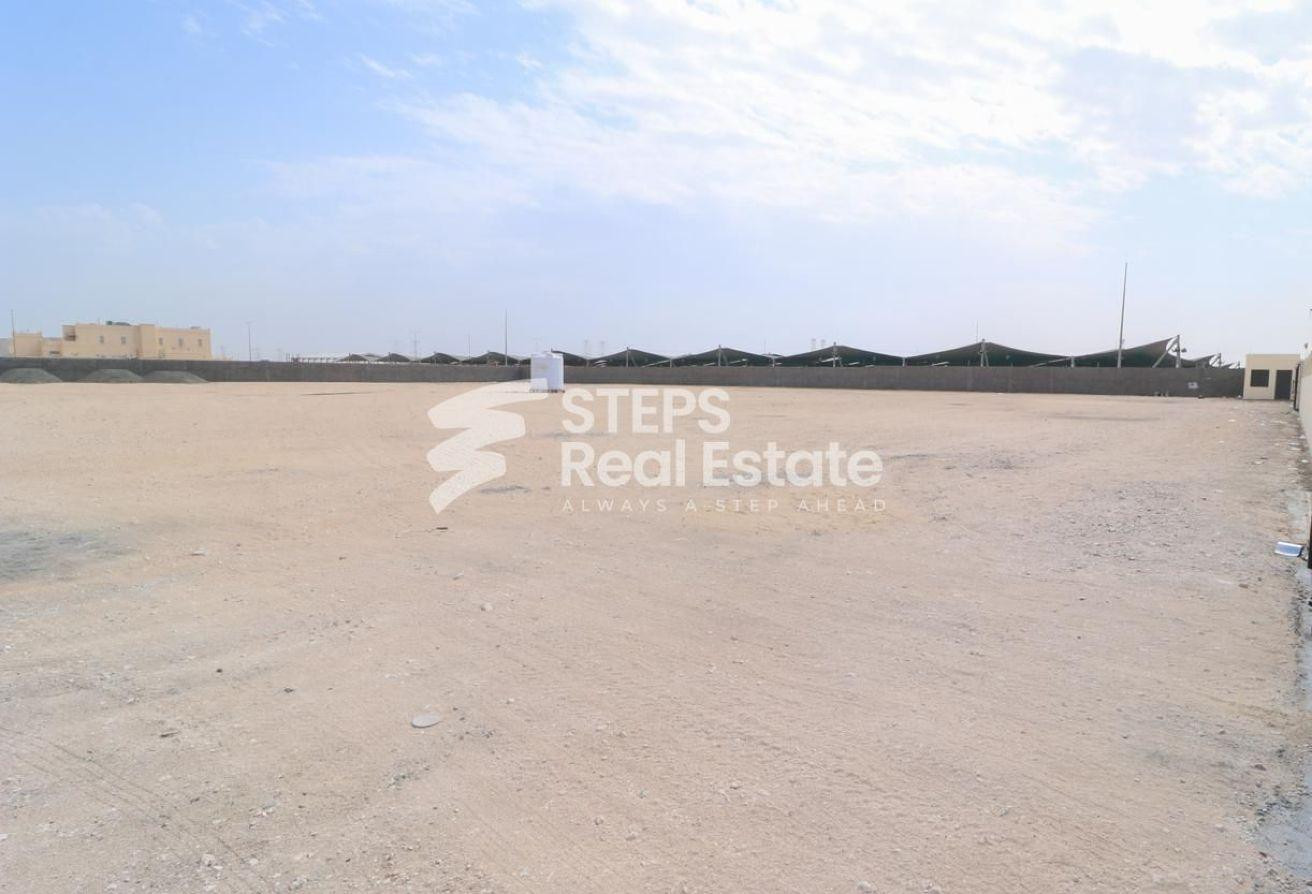 5000 SQM up to 100000 Approved land For Rent - Labor Camp in Industrial Area