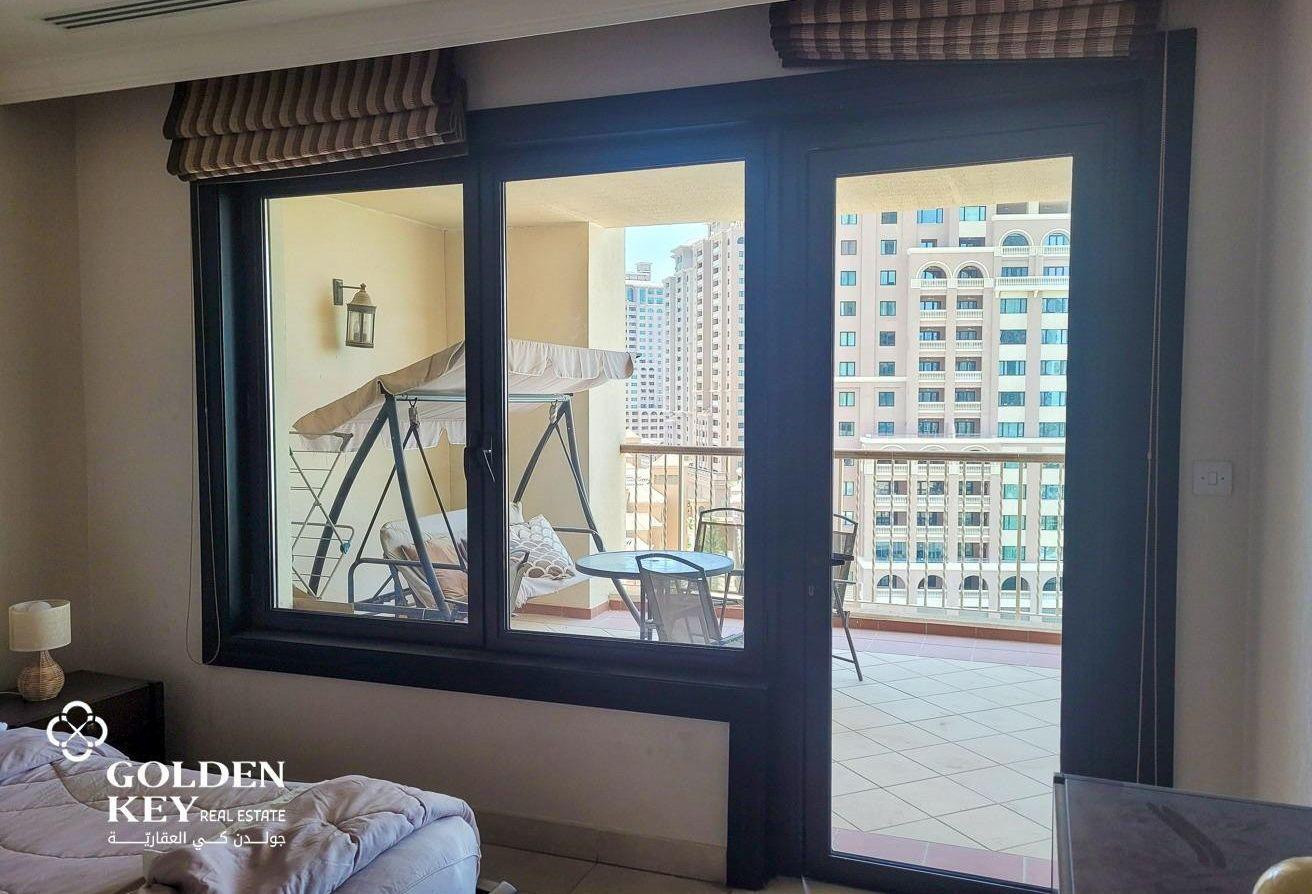 Ready to Move| Furnished 2BR+Balcony| Title Deed