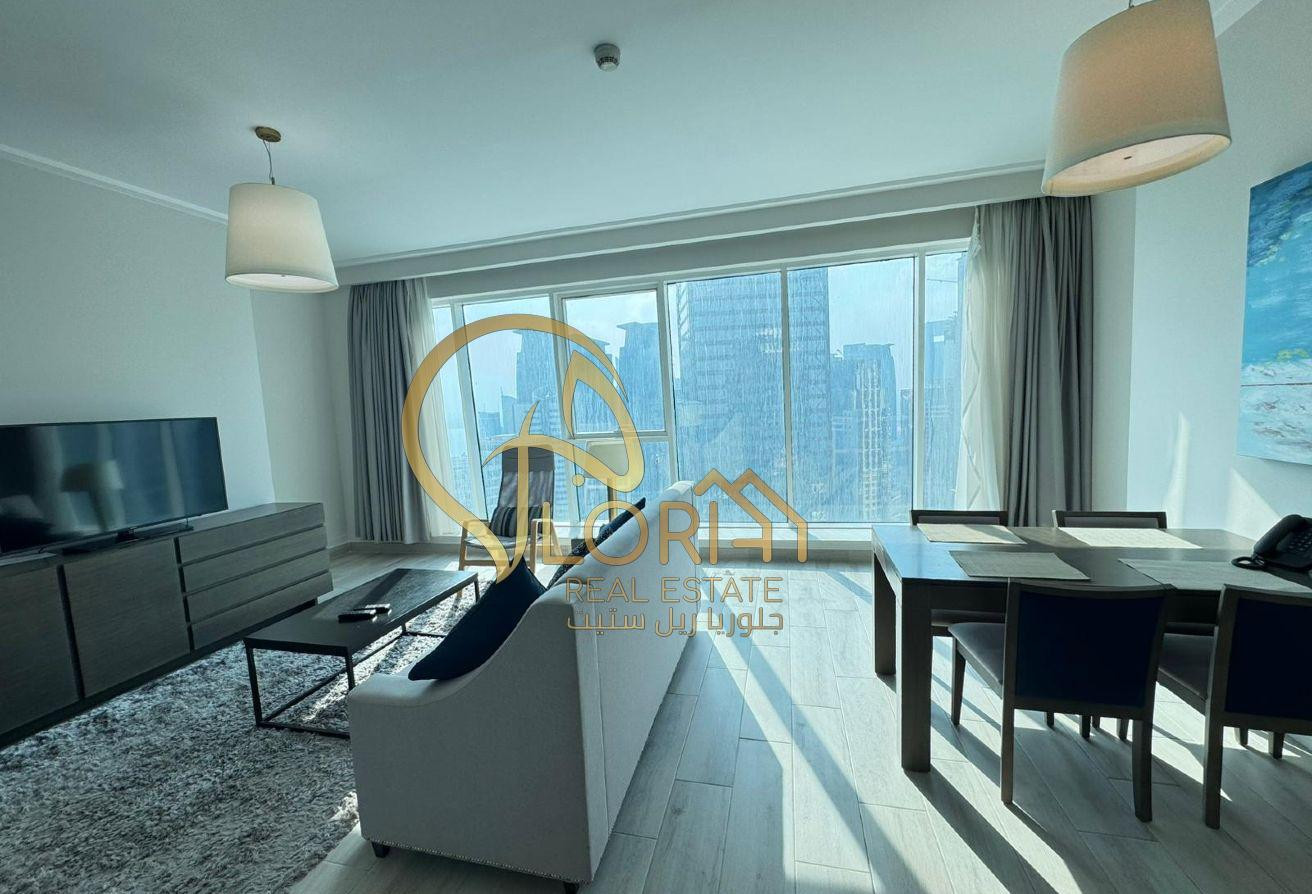 Yearly Contract | Sunny 1BR | All Bills Included - Apartment in Centara West Bay Residences & Suites Doha