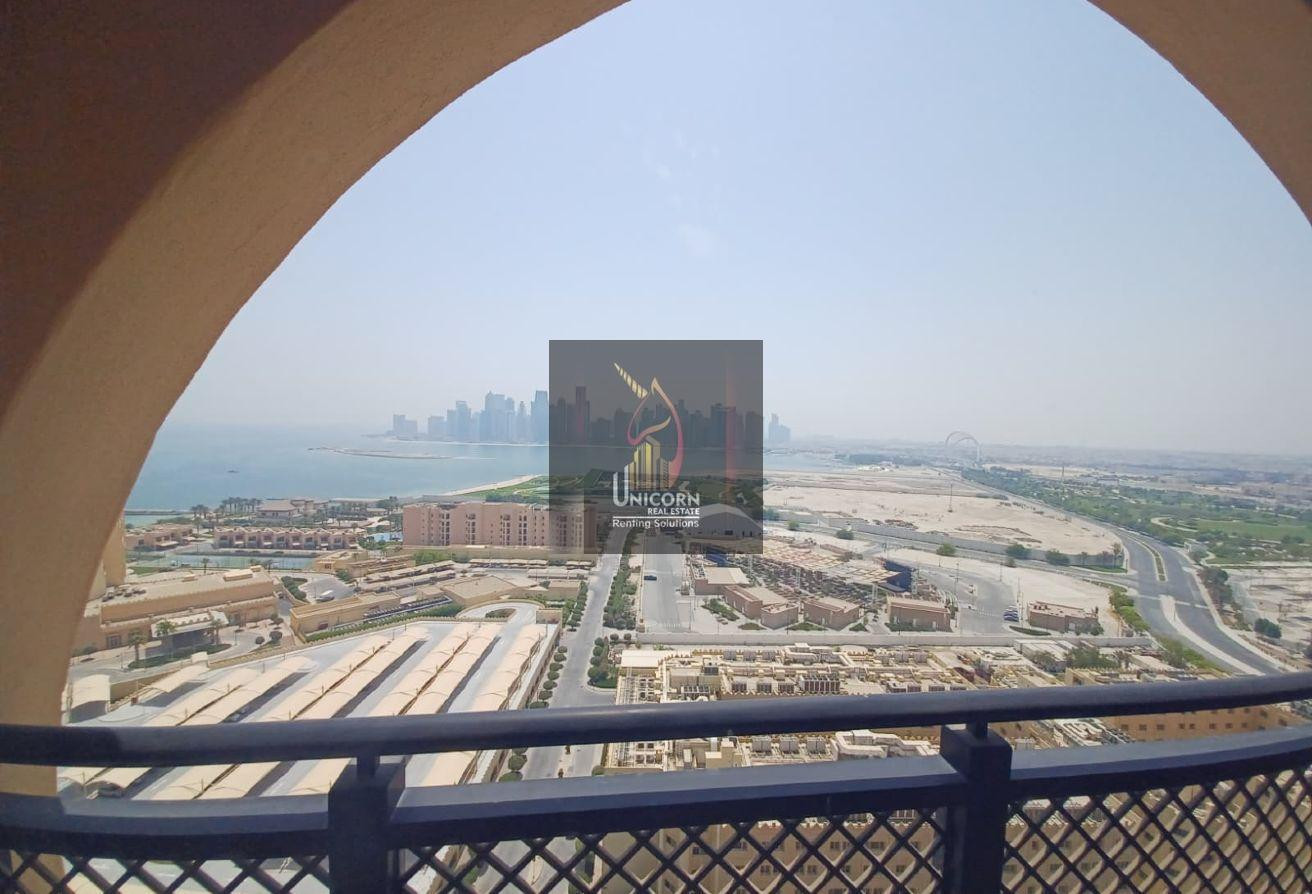 Classy Sea View 2-Bedroom|FF|Balcony|All Inclusive - Apartment in West Bay