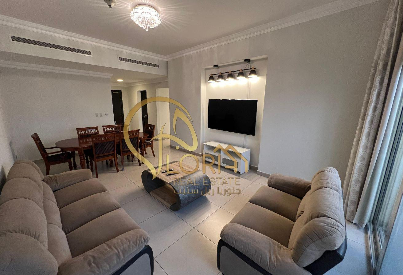 Amazing Furnished 2BHK+Maid in Lusail| 7.5K Incl. - Apartment in Fox Hills South