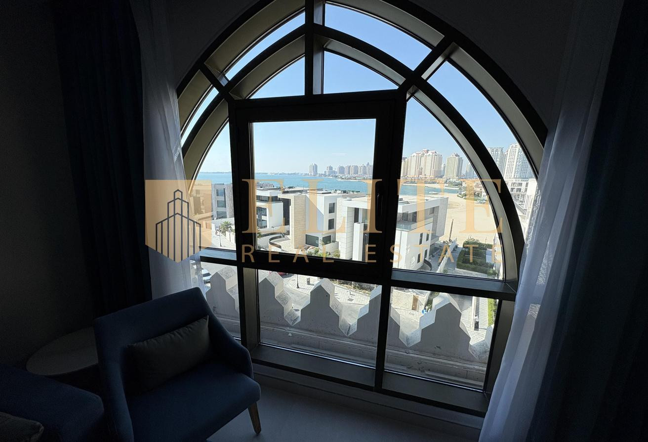 Stylish Studio Fully furnished La plage the pearl - Studio Apartment in La Plage South