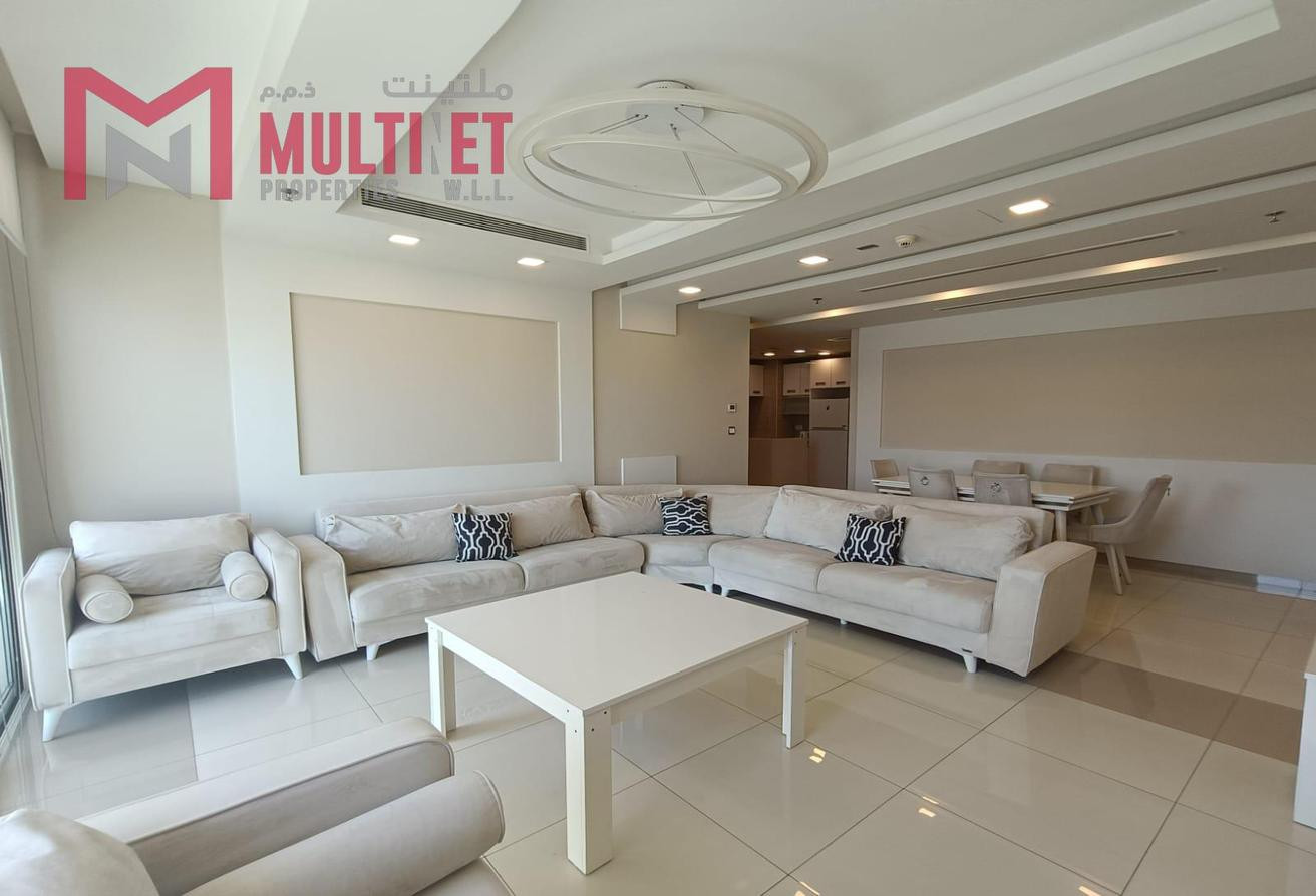 Bills Included | Elegant 3 BHK FF in Lusail City - Apartment in Al Erkyah City