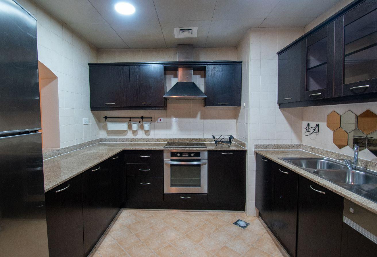 Including Bills | 1BHK + 2 Balcony |Semi Furnished - Apartment in West Porto Drive