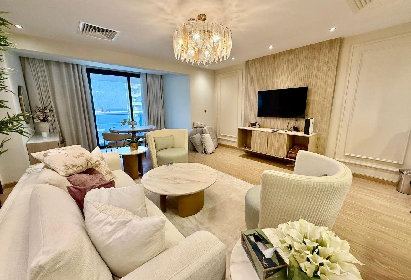 Upgrated two bedroom fully furnished/full sea view