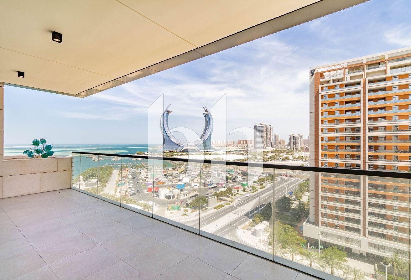 Furnished Apartment with City View, Lusail Marina