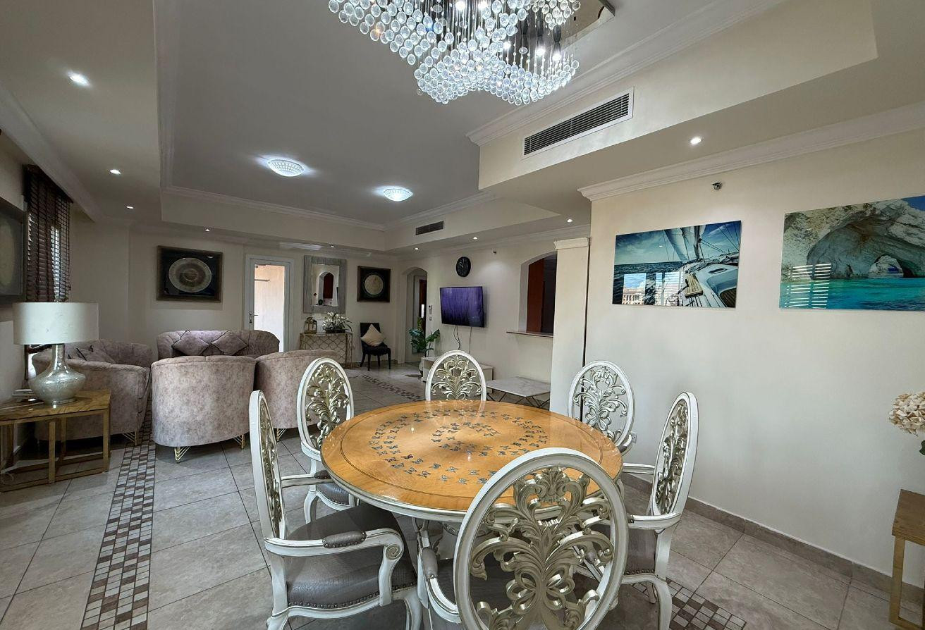 Spacious 3BR + Maid with Full Marina View | Pearl - Apartment in East Porto Drive