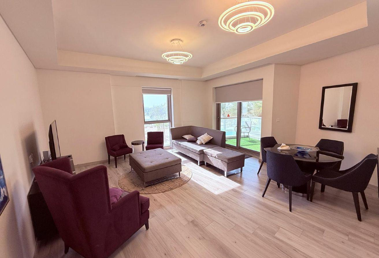 Including bills_One bedroom_furnished_waterfront - Apartment in Burj DAMAC Waterfront