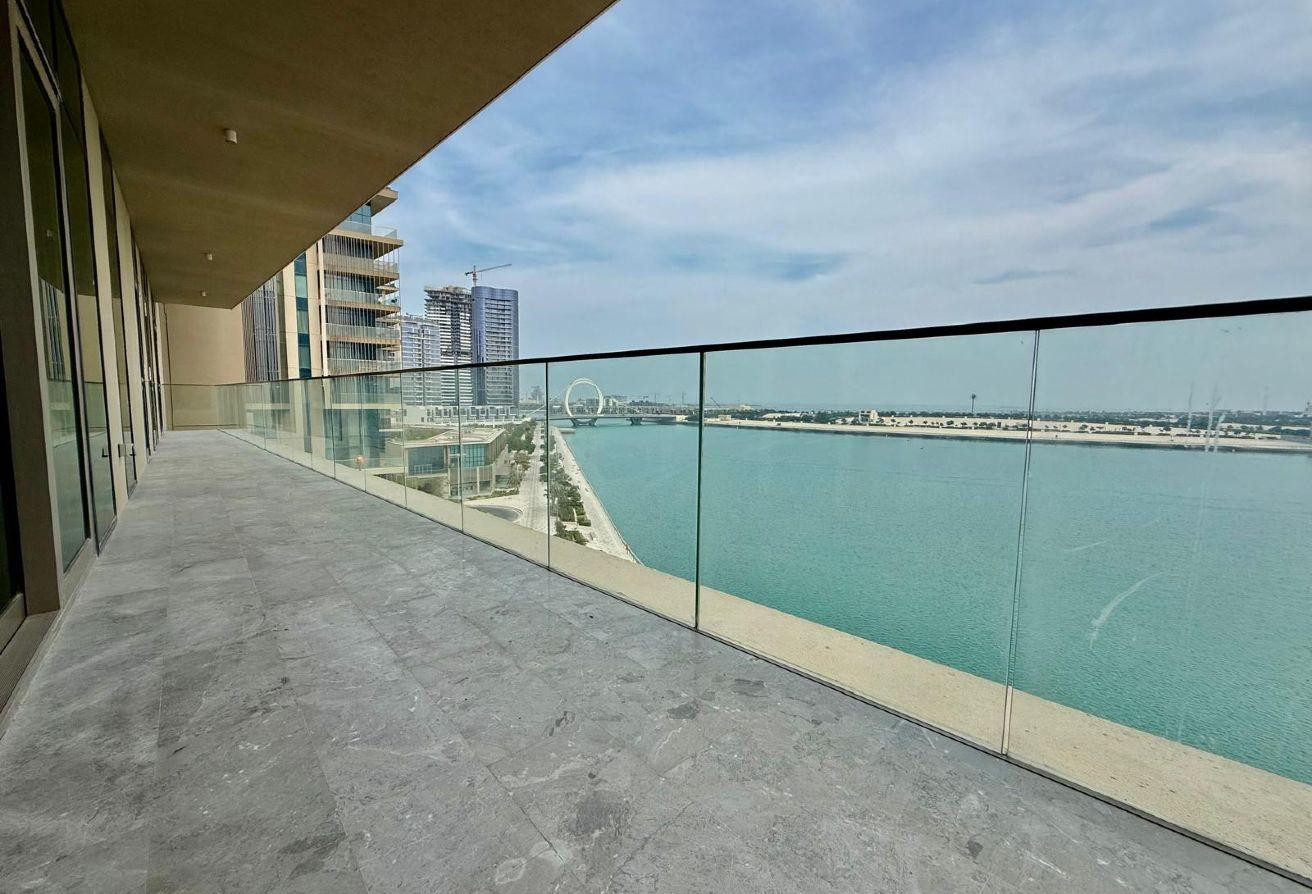 Full sea view_3+maid_big balcony_seef lusail - Apartment in Seef Lusail