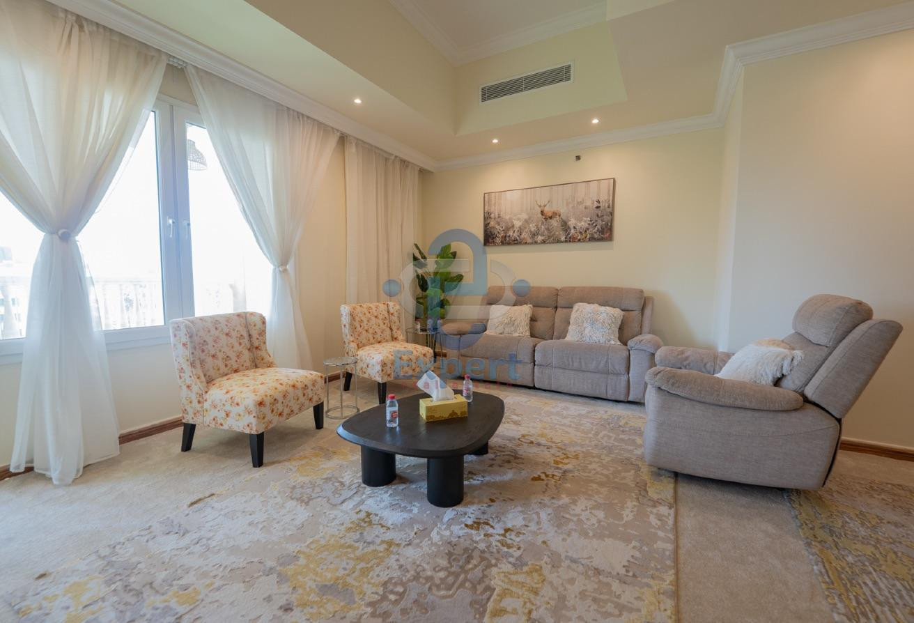 1BHK w/ Spacious Terrace | Luxury Furnished Pearl - Apartment in East Porto Drive