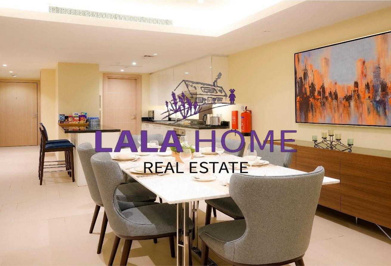 No Fees - 2BR + Maids Room, Furnished