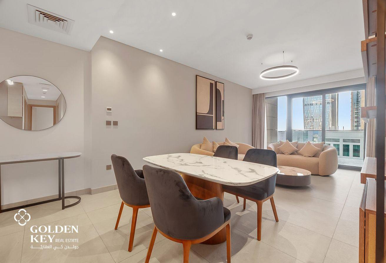 Brand New✅Furnished 2BR+Maid✅Big Balcony✅City view - Apartment in Marina Residence 16