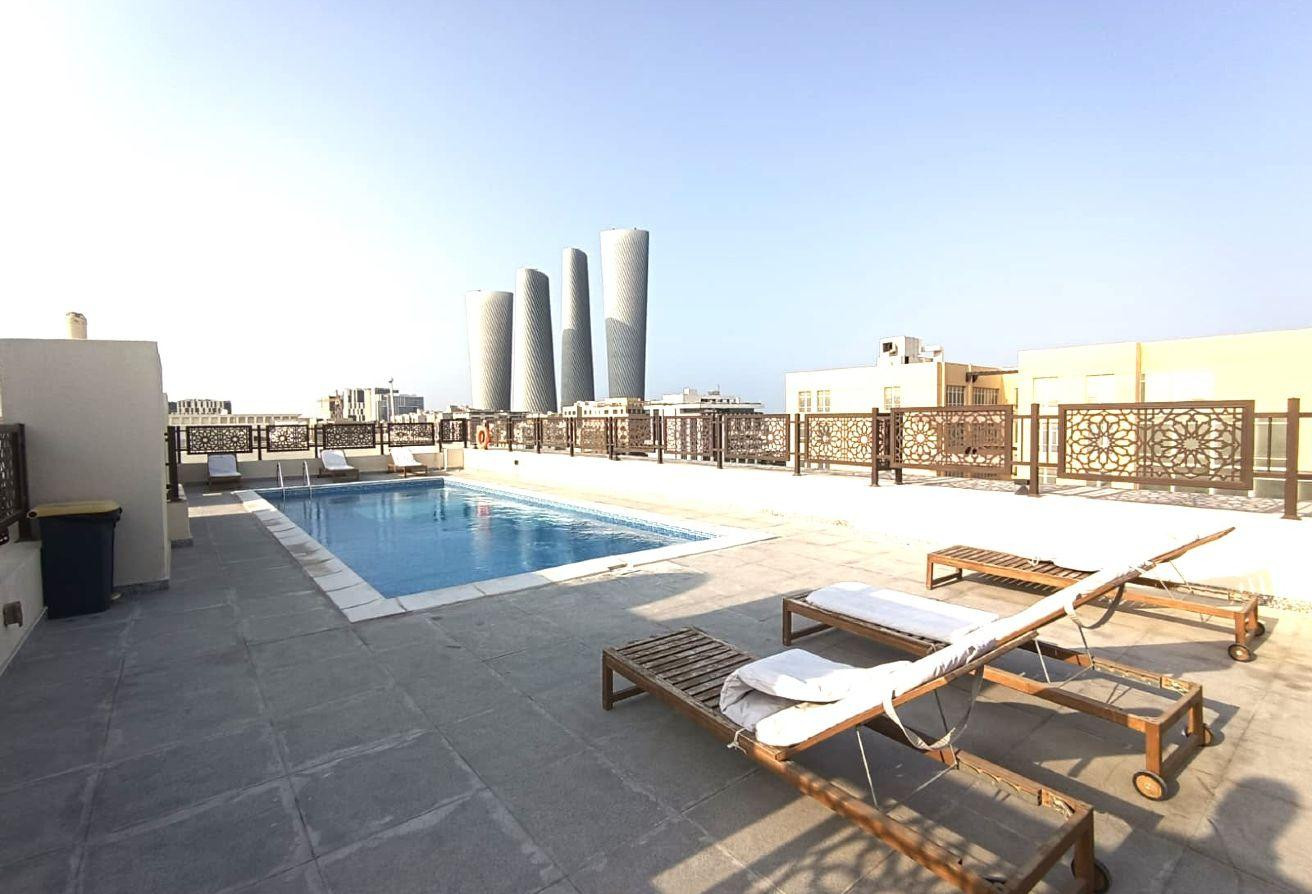 MODERN 1BHK APT W/ BALCONY+AMENITIES INCLUDED - Apartment in Lusail City