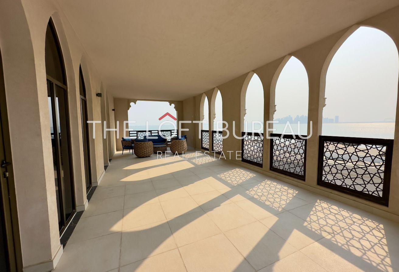 2BR+Maid | Sea View | Terrace &amp; Balcony | FF - Apartment in La Plage South