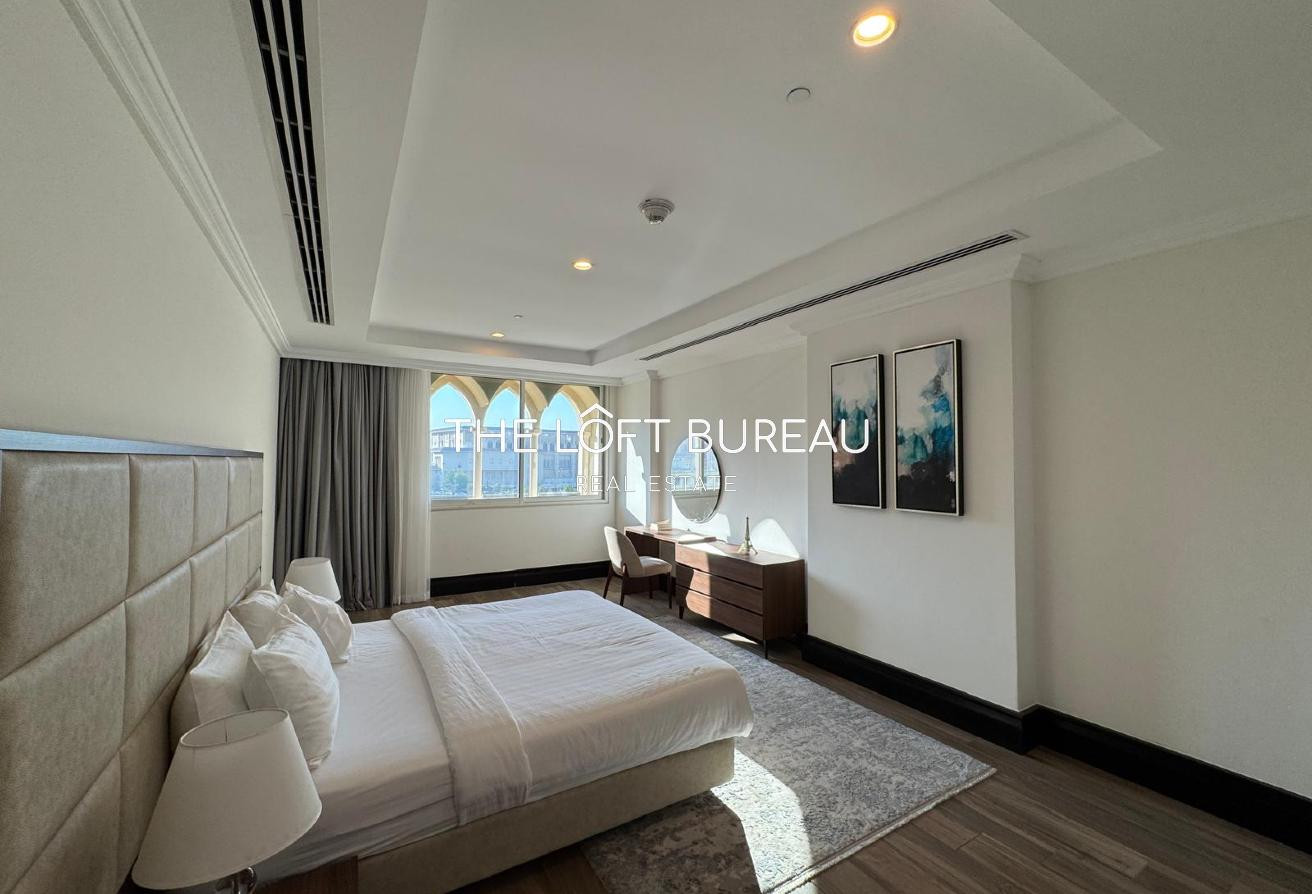 For Rent | Fully Furnished Studio | Prime Sea View - Apartment in Doha