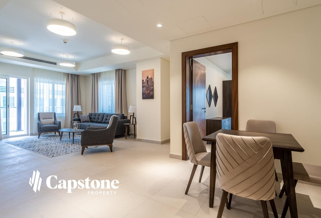 DIRECT SEA VIEW 1BR FULLY-FURNISHED APARTMENT