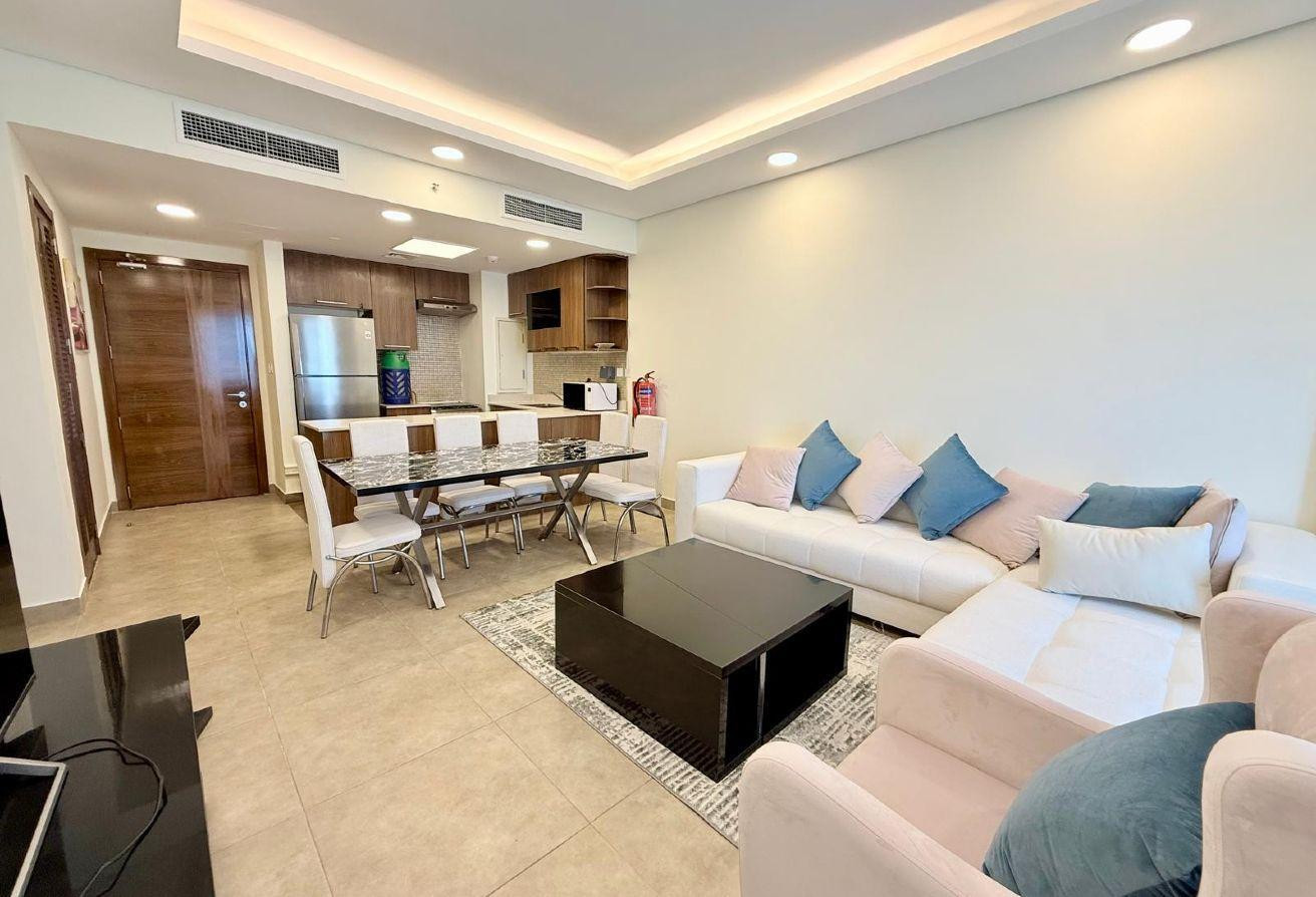 including bills_two bedrooms_lusail - Apartment in Al Erkyah City