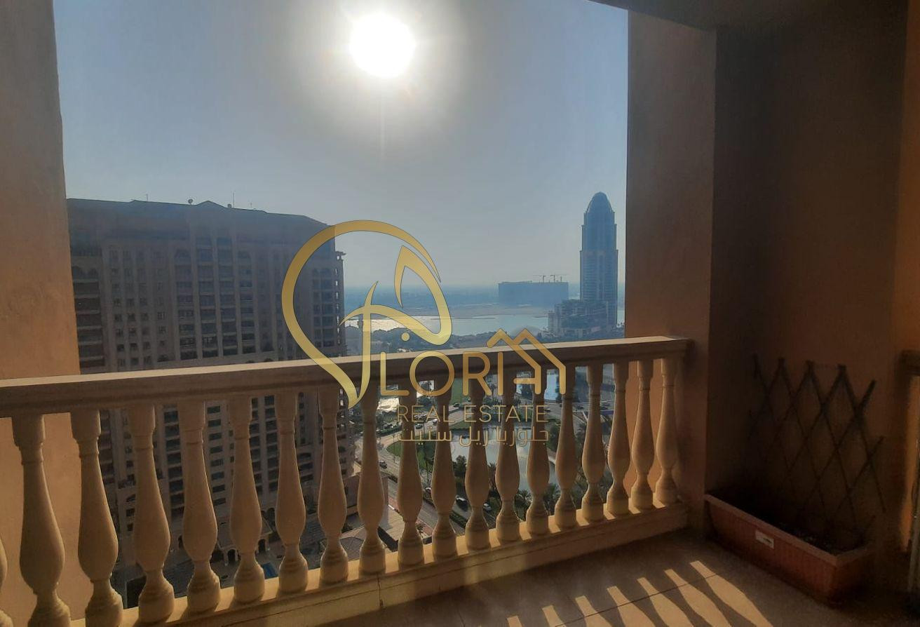 Furnished 2BHK in Porto Arabia – The Pearl | 10K - Apartment in East Porto Drive