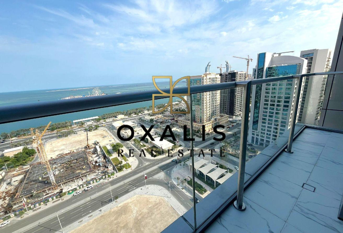 PANORAMIC SEA VIEW | FURNISHED 1 BHK + BALCONY - Apartment in Marina Tower 07