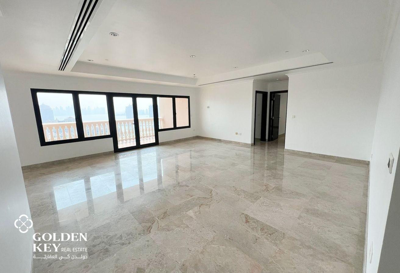 Full Marina View | Semi-Furnished 2BR with Balcony - Apartment in West Porto Drive