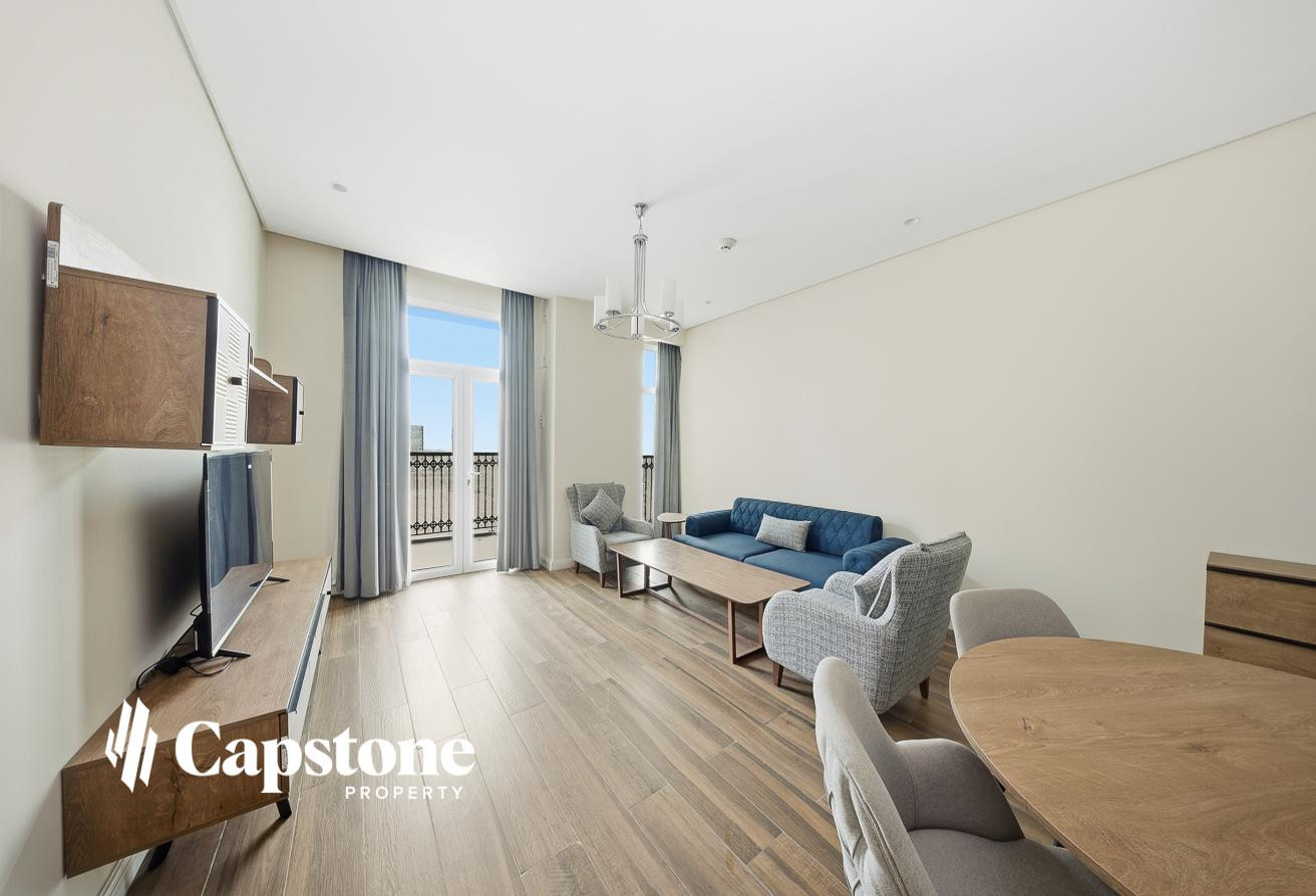 FULLY-FURNISHED 1BR+OFFICE ROOM | HIGH FLOOR - Apartment in Floresta Gardens