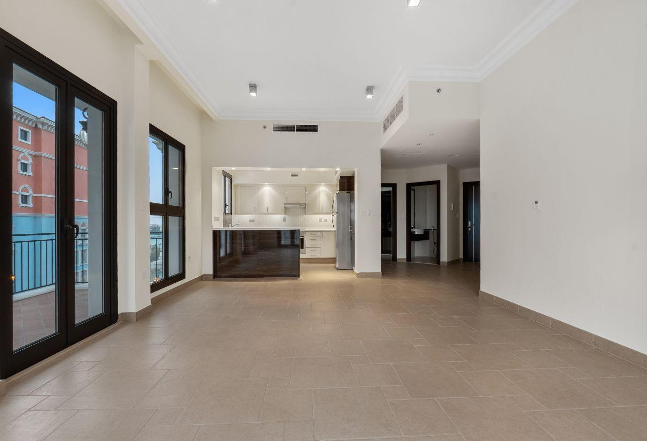 1 BEDROOM SEMI FURNISHED IN QANAT QUARTIER