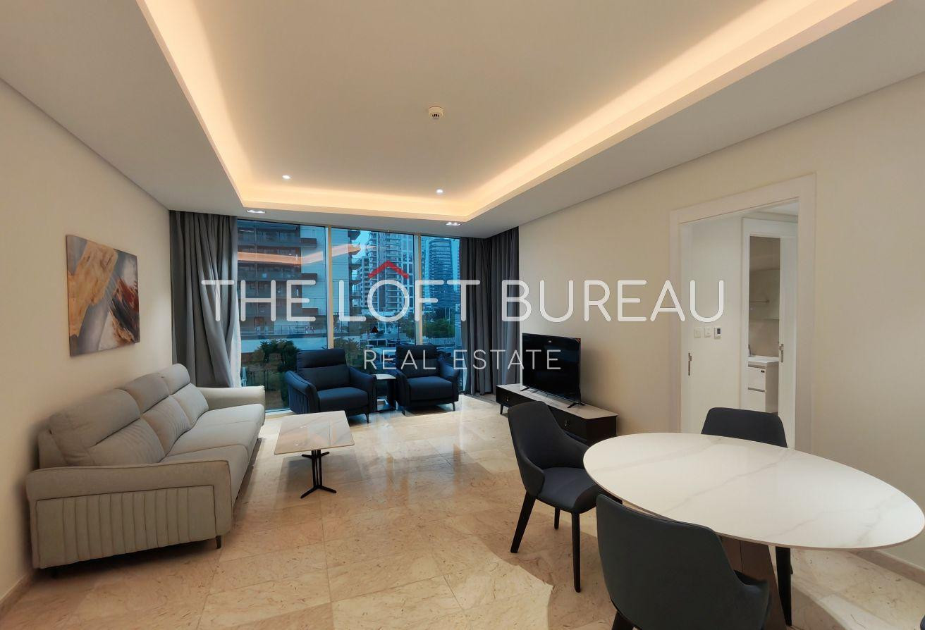 1 MONTH FREE - BRAND NEW 1BR FF IN MARINA LUSAIL