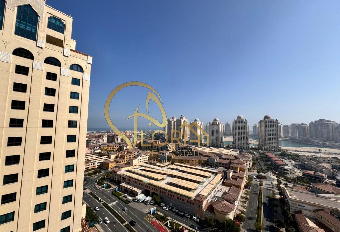 Spacious 1BR with balcony in Porto Arabia 7.500QAR