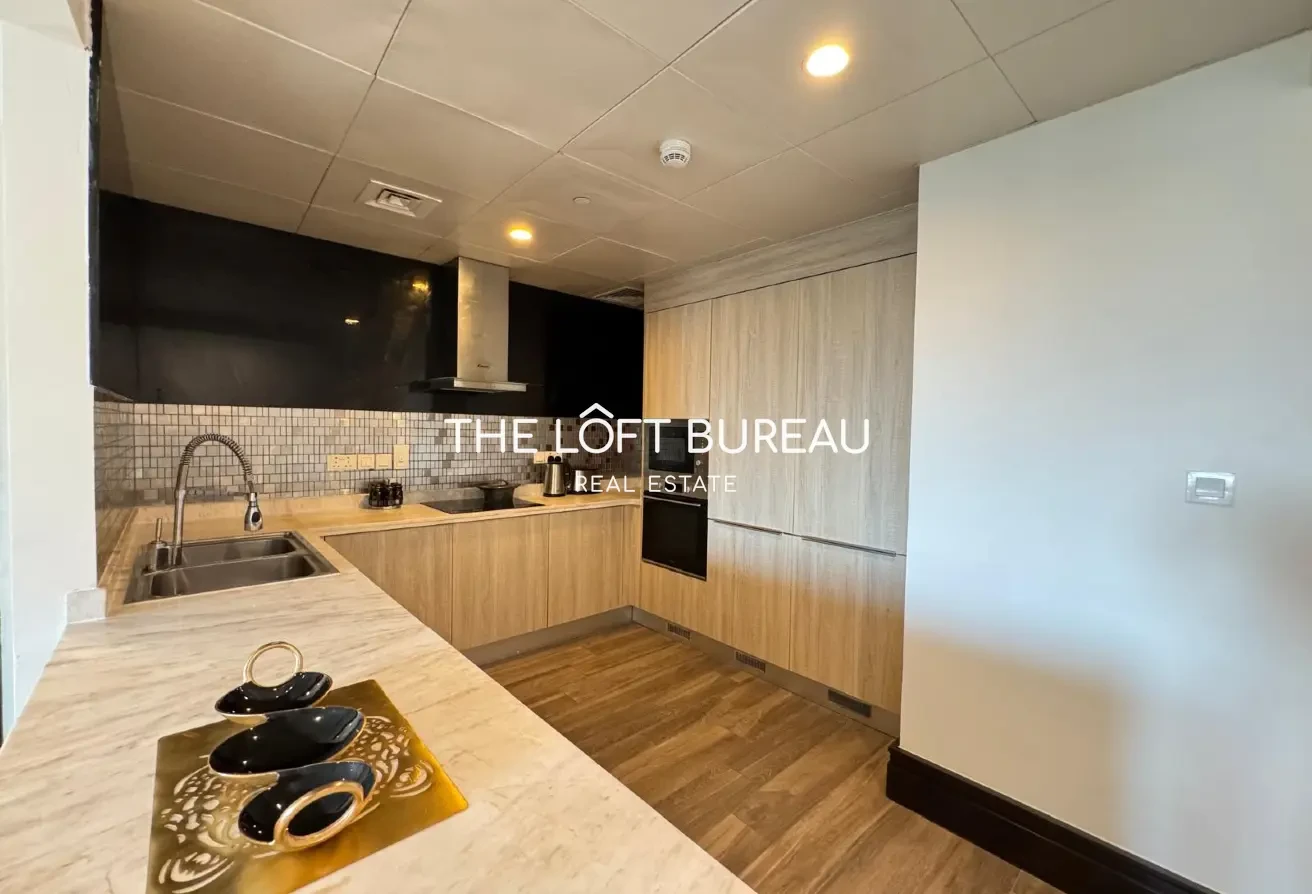 For Rent | Fully Furnished Studio | Prime Sea View - Apartment in Doha