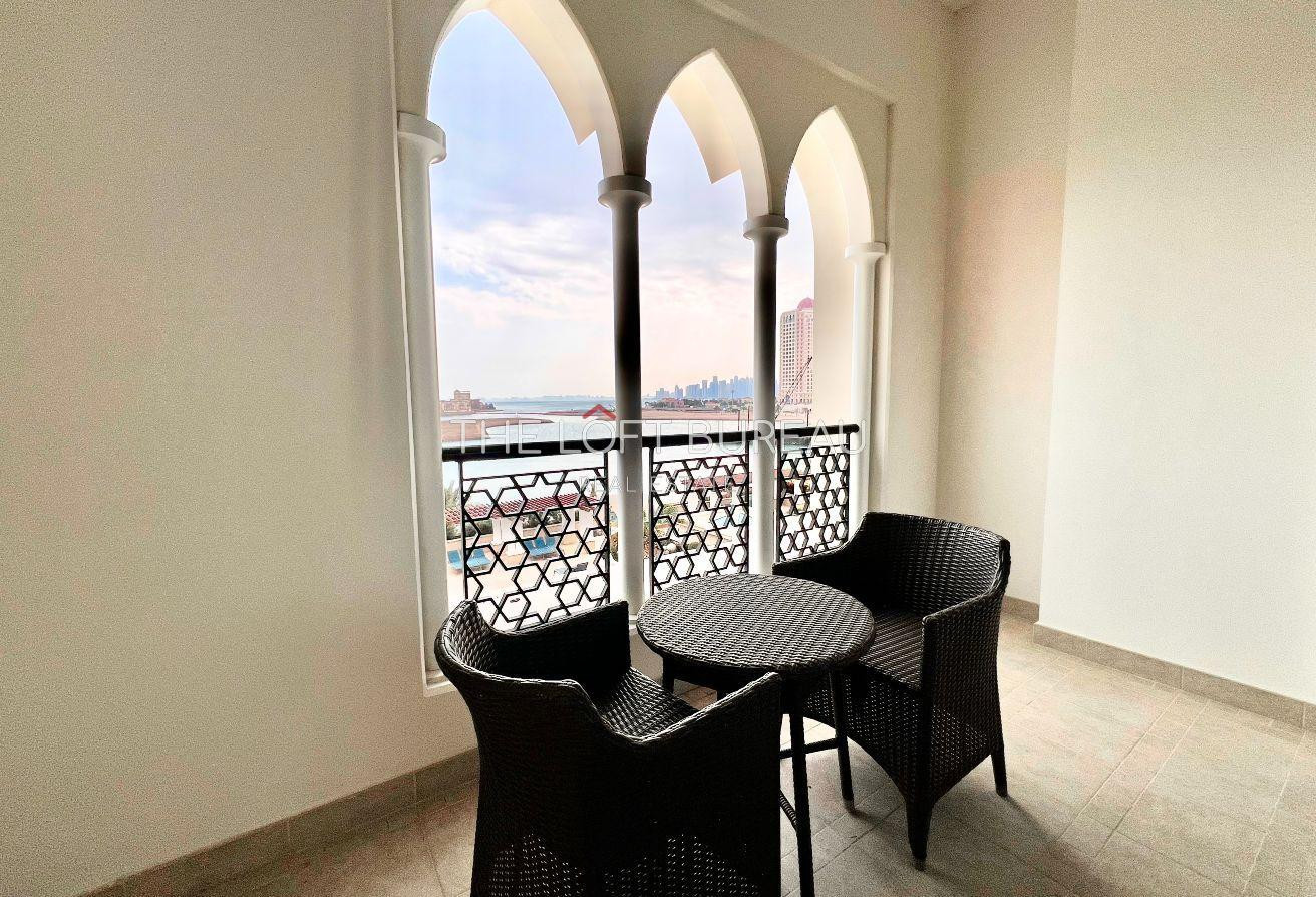 1 BHK | Beach View + Balcony | Bills Included - Apartment in Viva West