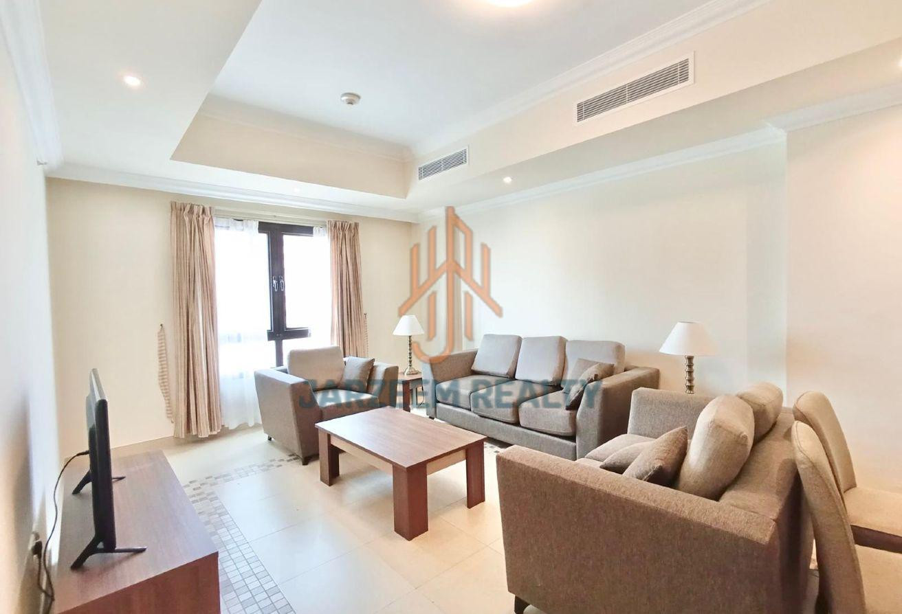 Including Bills 1BR for rent Porto Arabia       