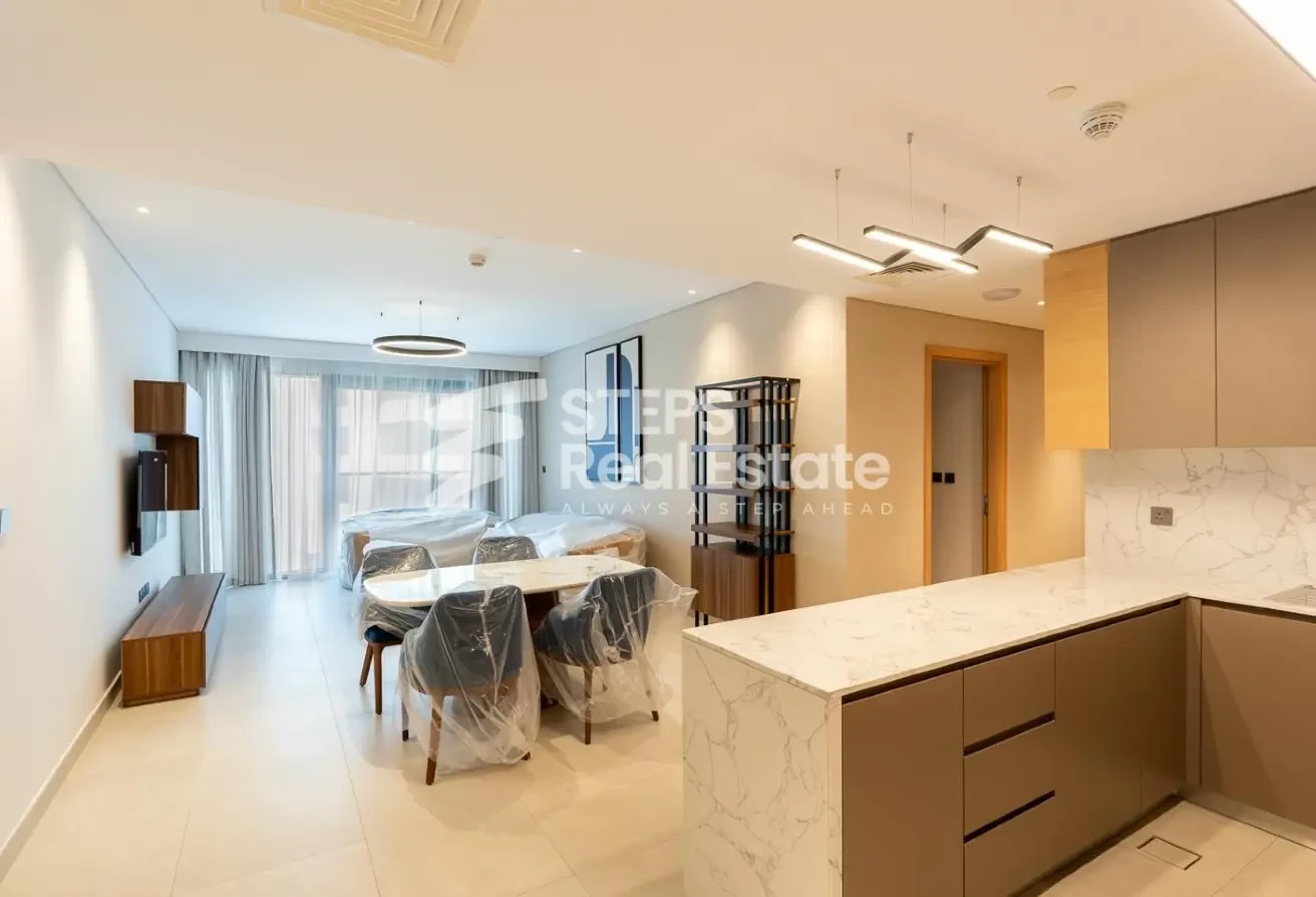 Apartment with City and Sea Views in Lusail - Apartment in Marina District