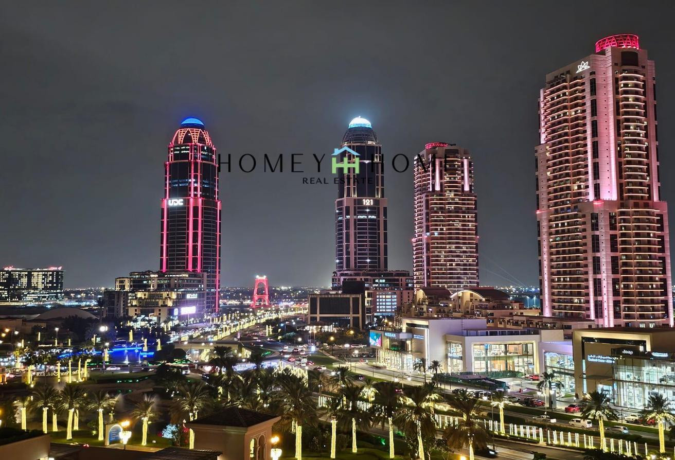 TOWER 14 THE PEARL / SEMI FURNISHED/ SIDE VIEW