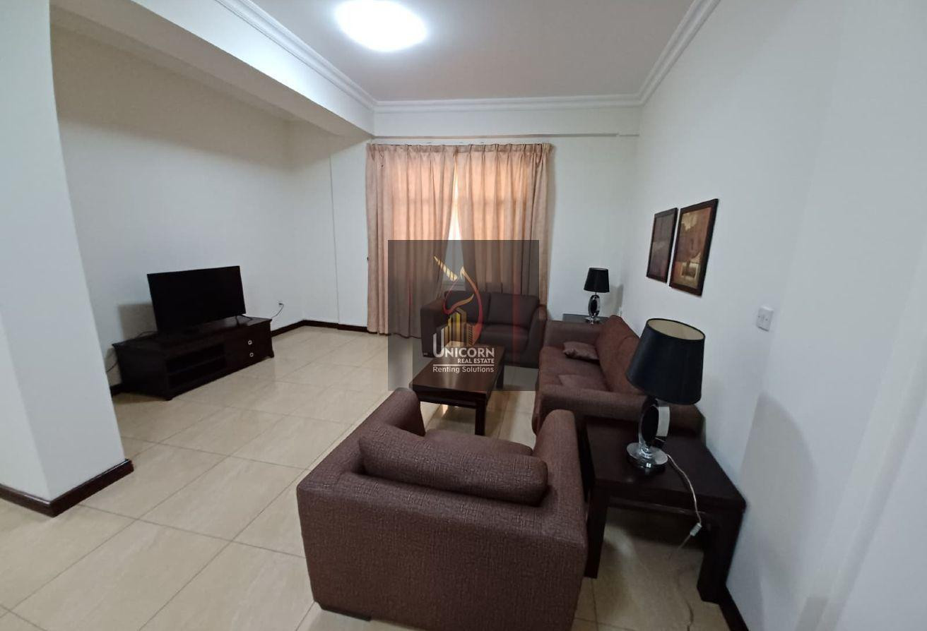 Well-Kept 3-Bedroom | Furnished | Balcony | Gym - Apartment in Al Sadd Road