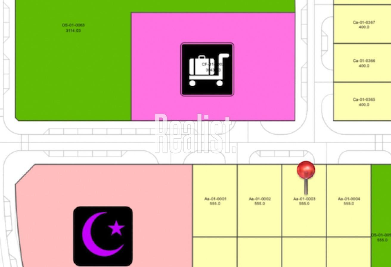Free hold Land in Huzoom, Lusail - Labor Camp in Lusail City