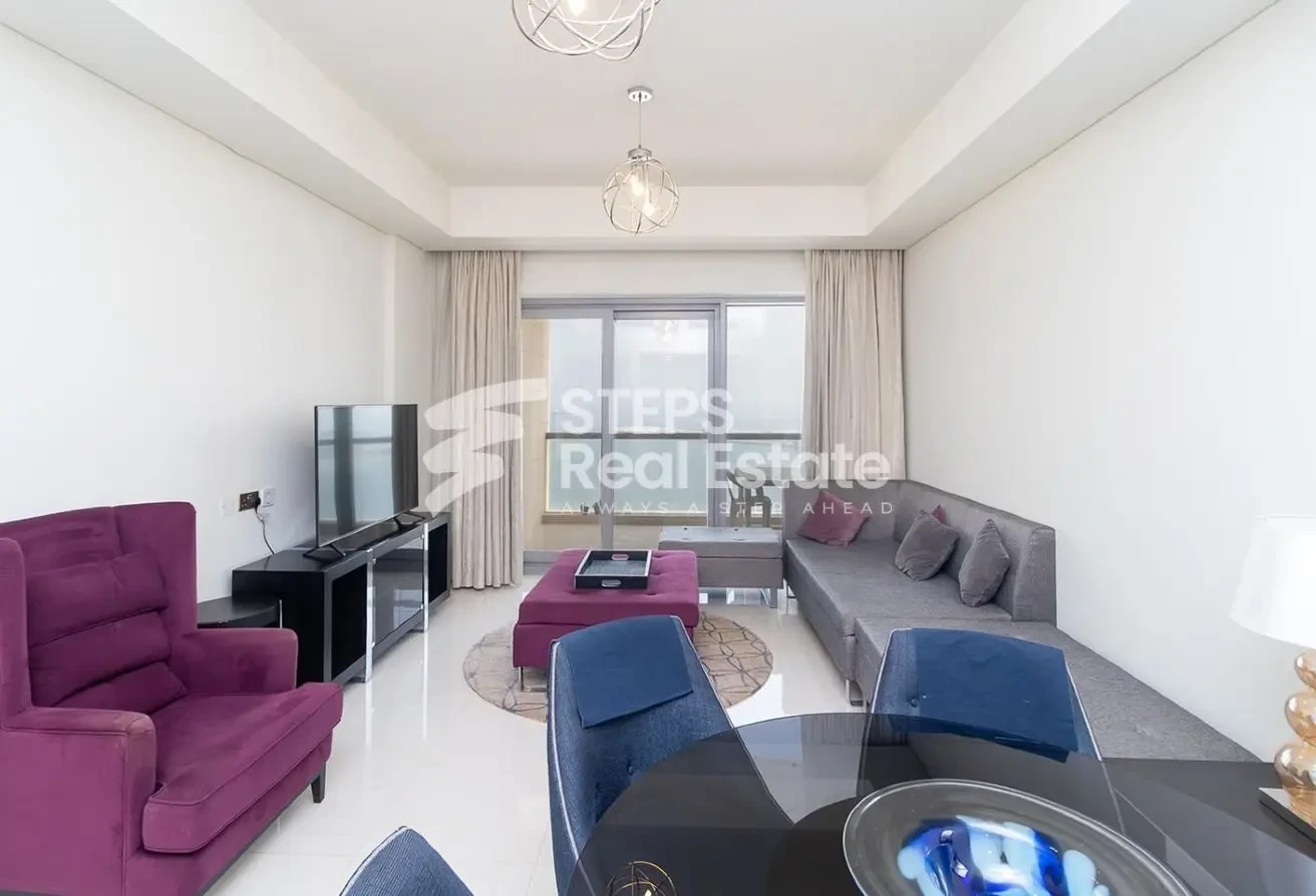 Luxury Apartment with Sea View for Rent in Lusail - Apartment in Burj DAMAC Waterfront