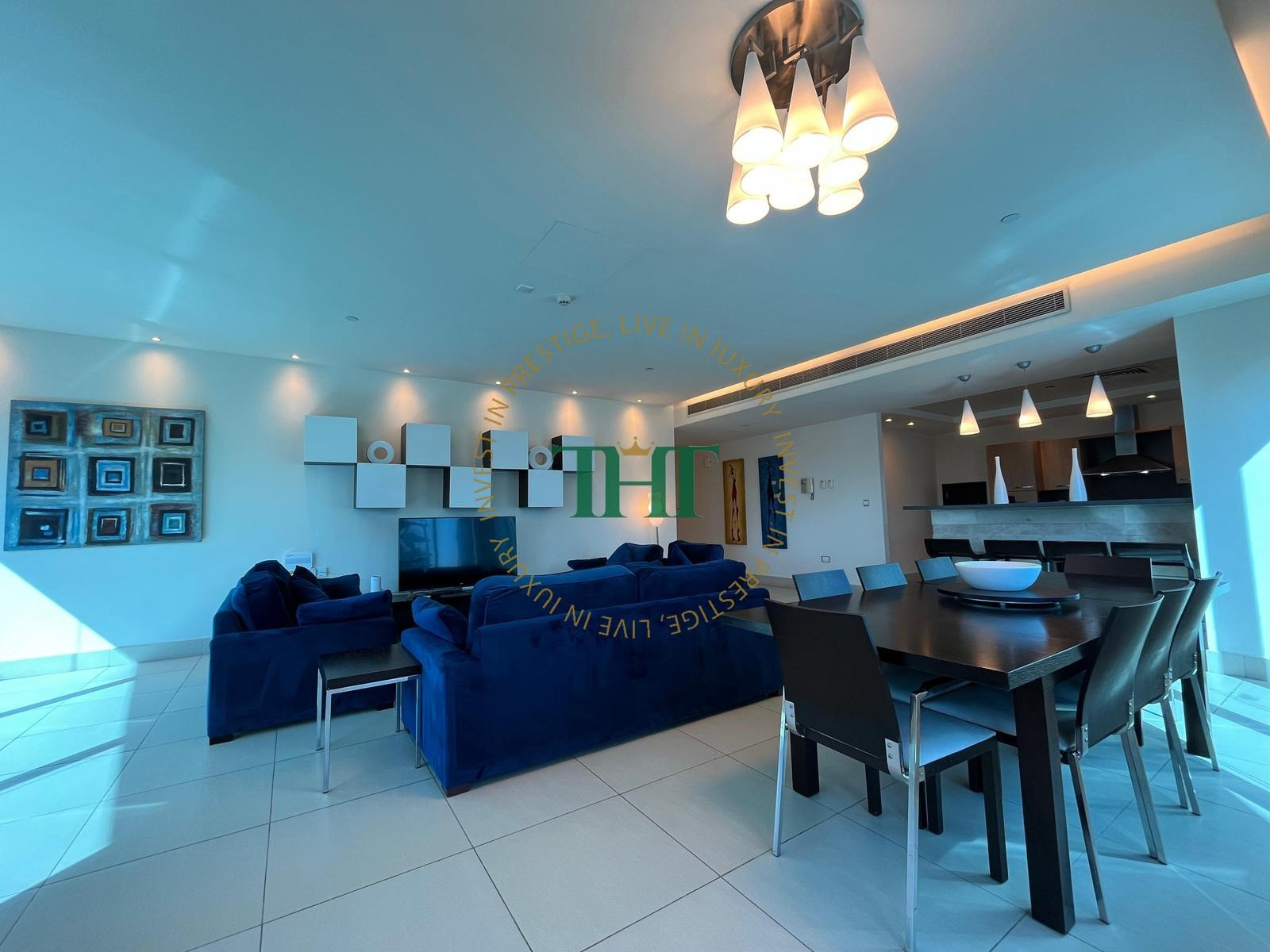 Modern | 3BHK | With Maid | FF | Including Bills - Apartment in West Bay Lagoon