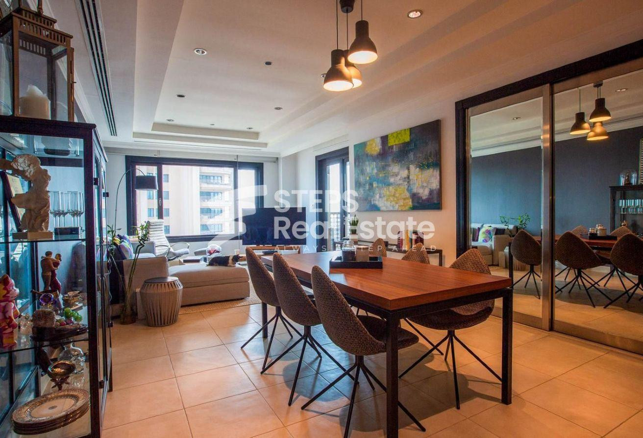 Semi-furnished Apartment for Sale in The Pearl - Apartment in Tower 7 (Ferrari Tower)