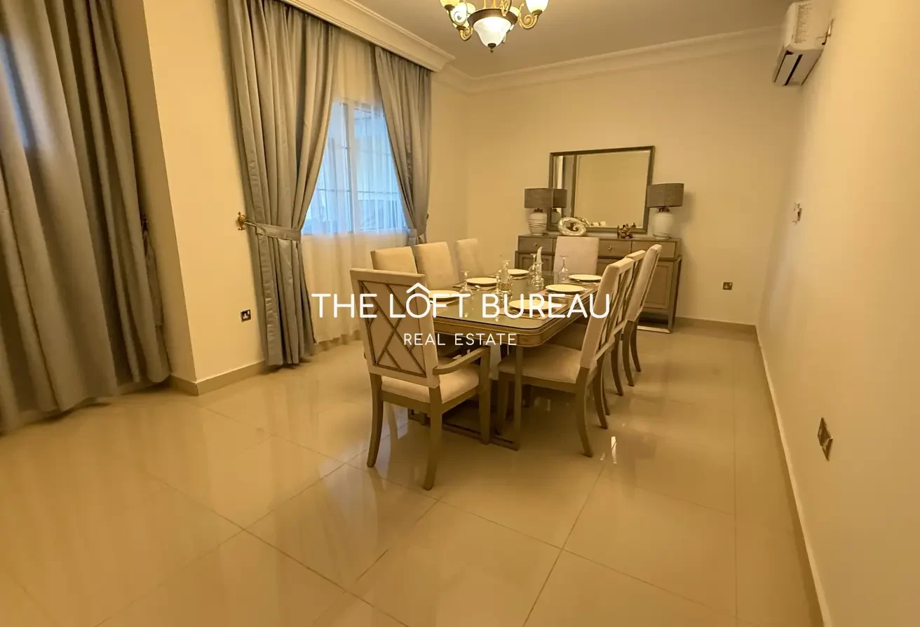 Beautiful FF 4- bedroom villa in Abu Sidra - Villa in Doha