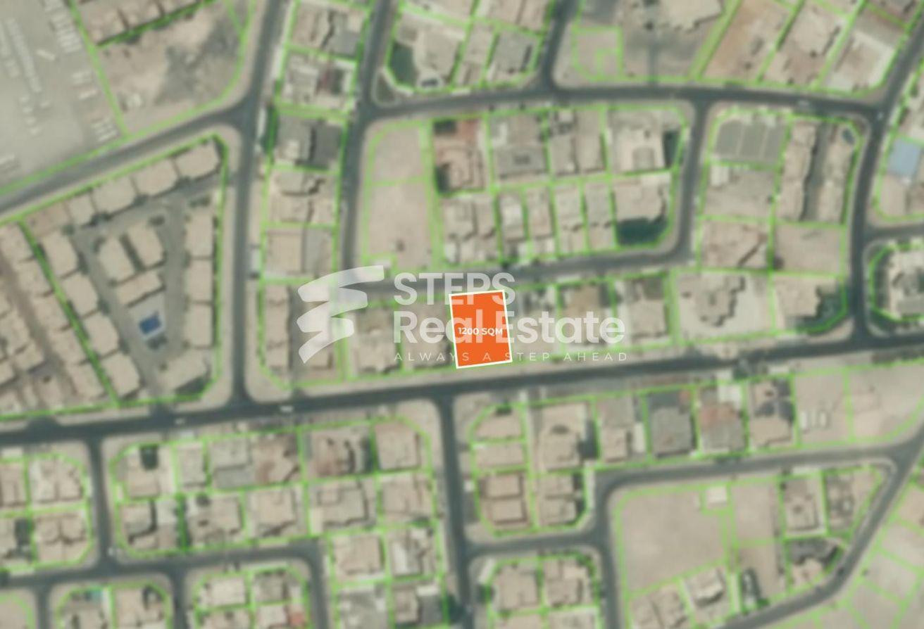Prime Residential Land for Sale in Gharrafa - Labor Camp in Al Hanaa Street