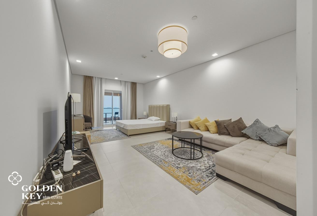 Full Sea View | Ready to Move | Studio w/ Balcony - Studio Apartment in Al Mutahidah Tower