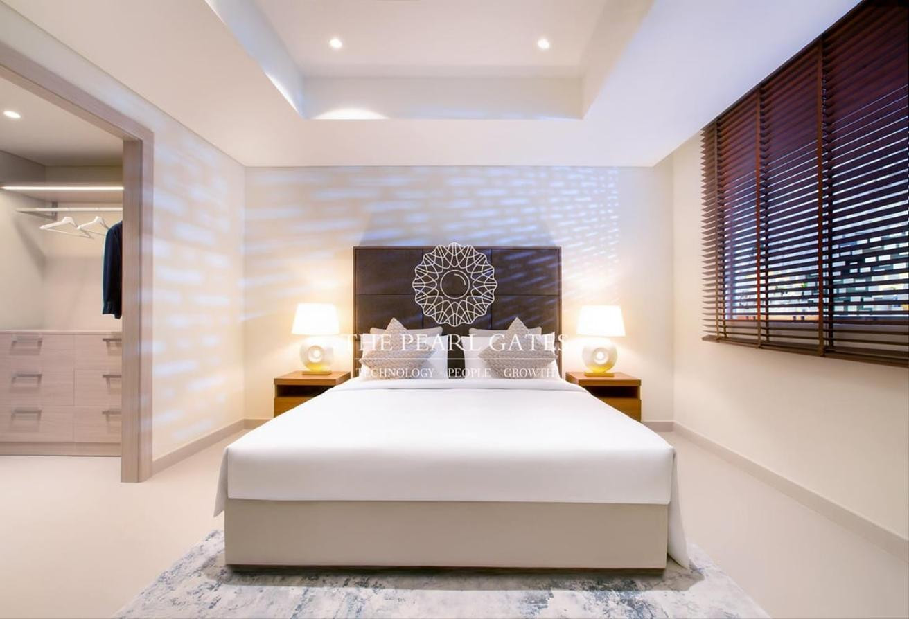 Stylish 1-Bedroom Apartment with Stunning Sea View - Apartment in Abraj Bay