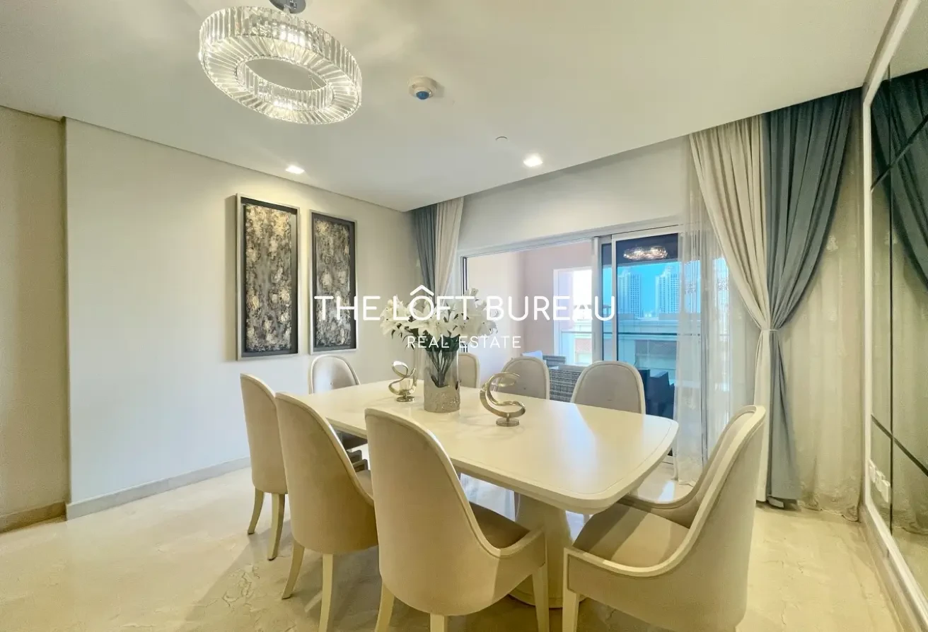 PRIME TOWER I SPACIOUS I LIVE IN MODERN 3 BR+MAID - Apartment in Doha