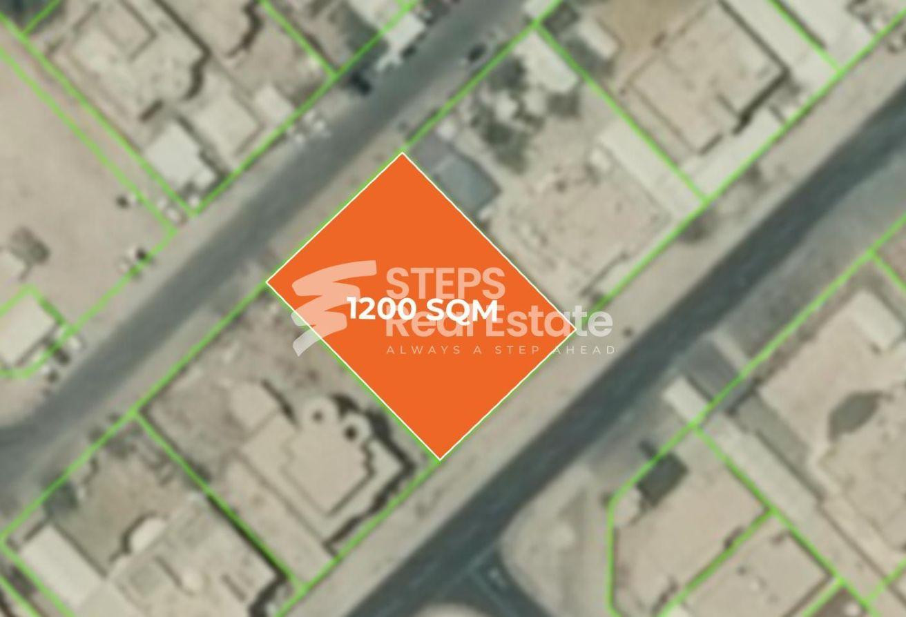 Prime Residential Land for Sale in Gharrafa - Labor Camp in Al Hanaa Street