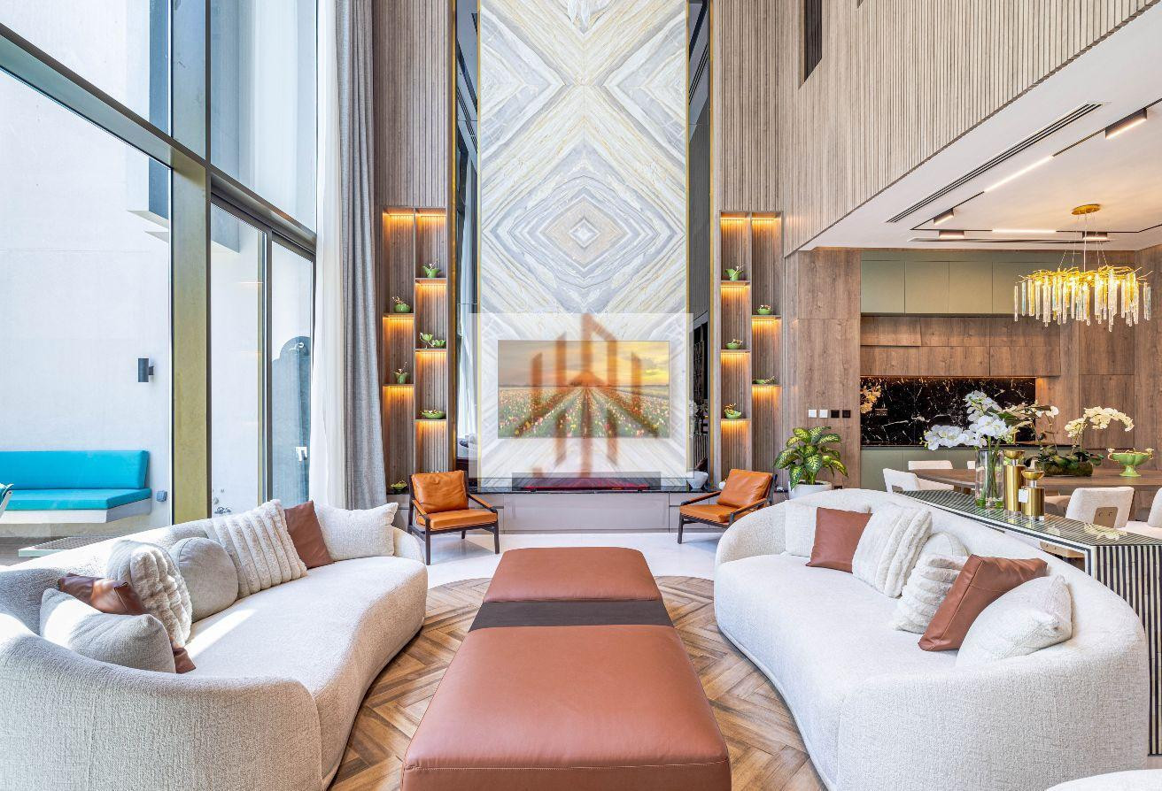 5BR Semi-Attached Townhouse | Private Pool - Townhouse in Giardino Gardens