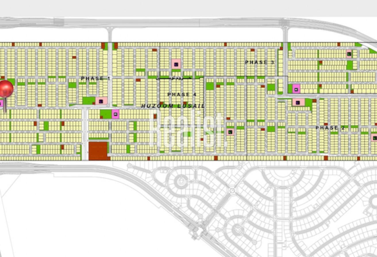 Free hold Land in Huzoom, Lusail - Labor Camp in Lusail City