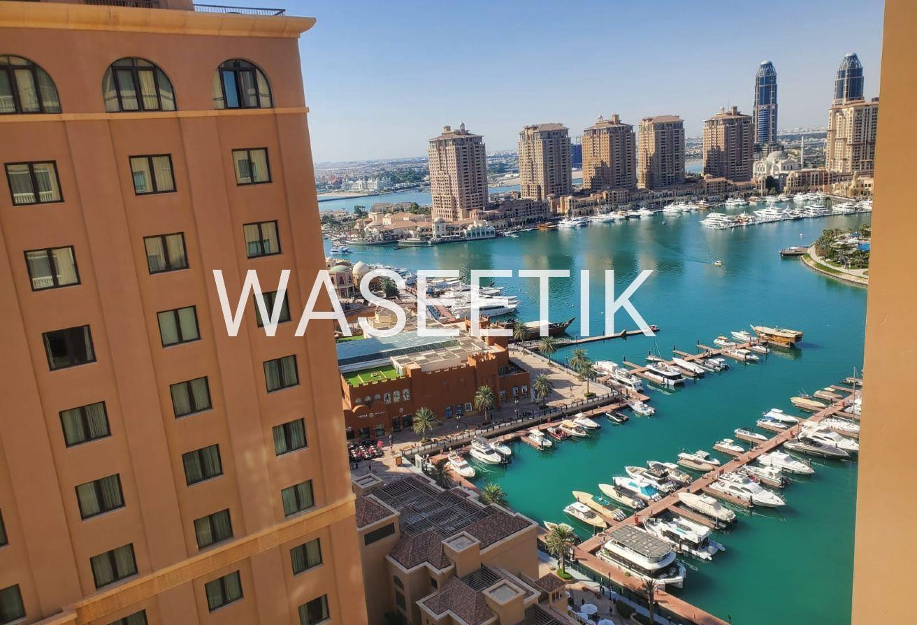 Luxury Furnished 1BHK in The Pearl | 8.5K Incl.