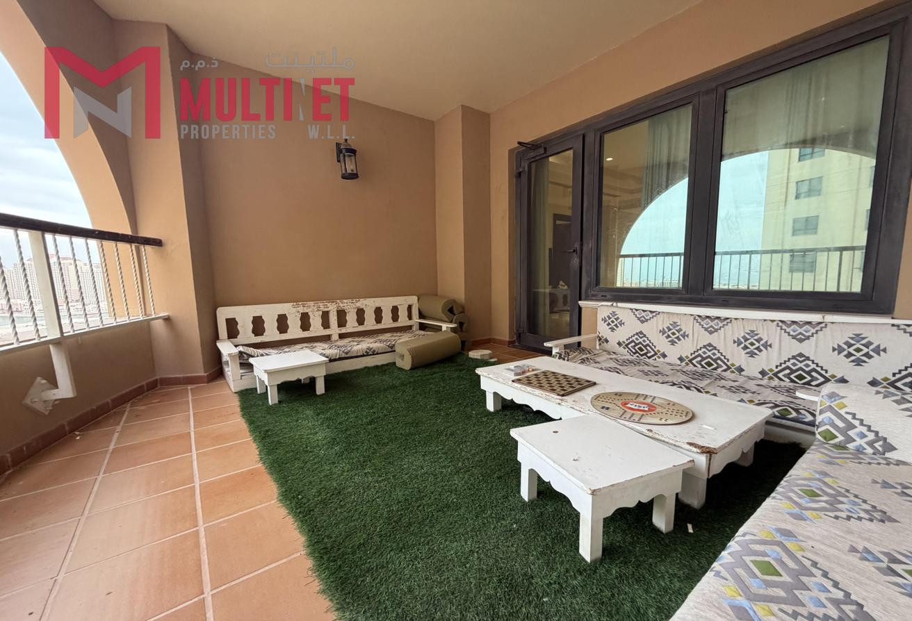 1 BHK + Small Room W/ Balcony in Porto Arabia - Apartment in East Porto Drive