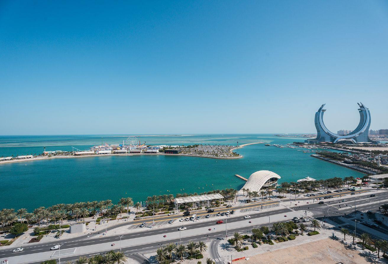 Sea View 3 BR Fully Furnished In Marina Lusail